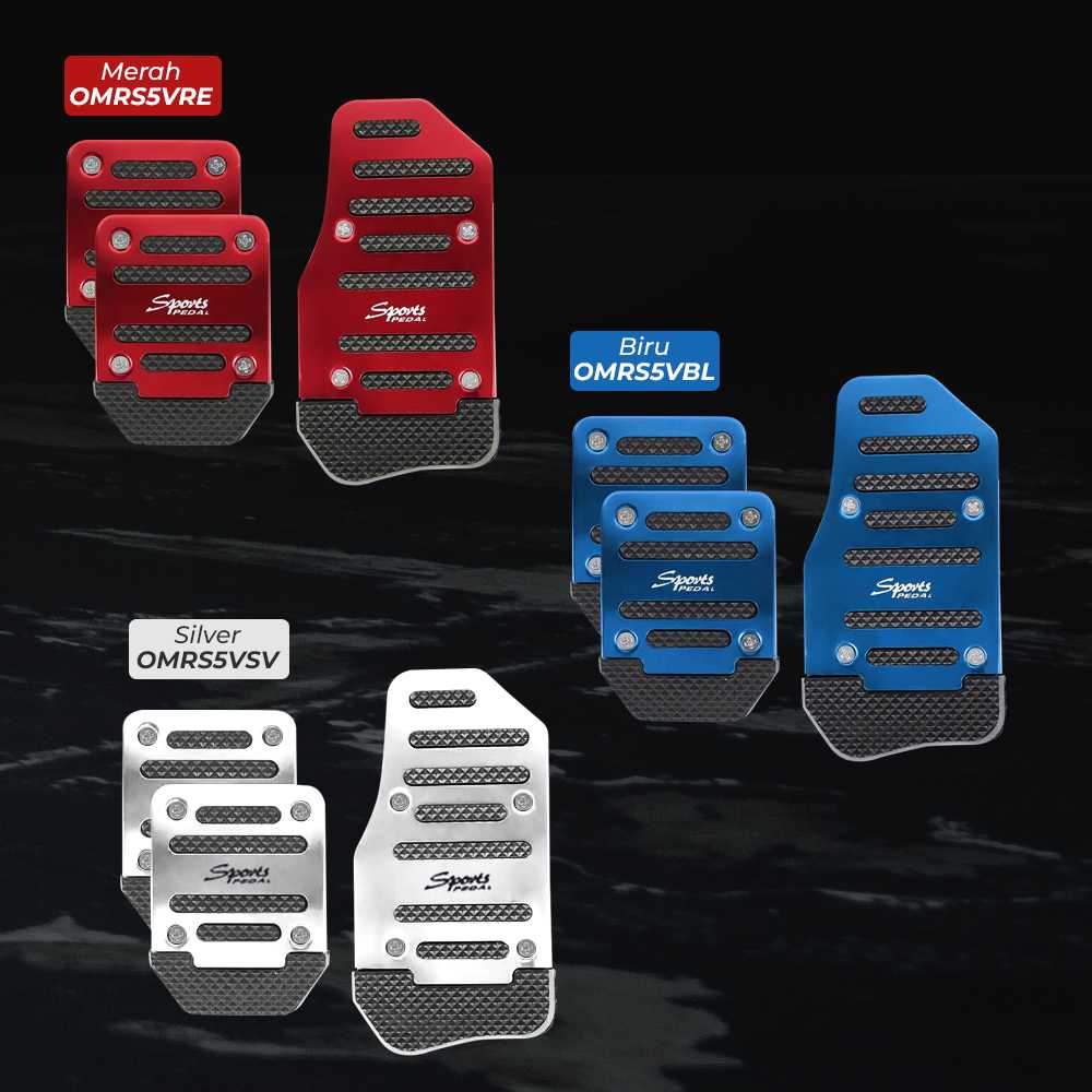 Cover Pedal Aluminium
